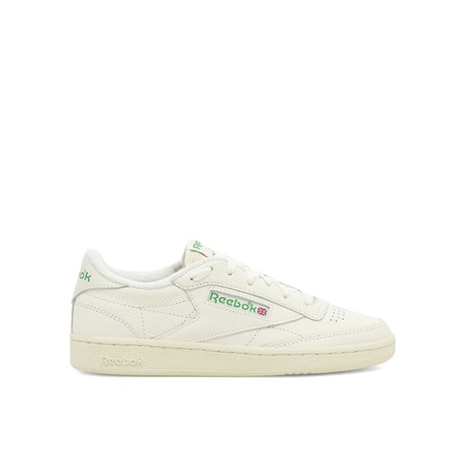Sneakersy Reebok Club C 85 Vintage 100007797 Écru ze sklepu eobuwie.pl w kategorii Buty sportowe damskie - zdjęcie 182092876