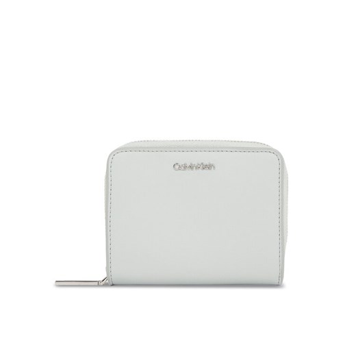 Mały Portfel Damski Calvin Klein Ck Must K60K611937 Szary ze sklepu eobuwie.pl w kategorii Portfele damskie - zdjęcie 182092887
