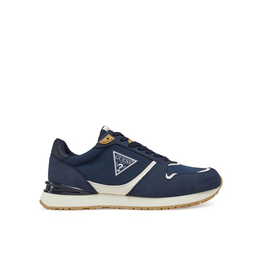 Sneakersy Guess FMJISL FAB12 Granatowy ze sklepu eobuwie.pl w kategorii Buty sportowe męskie - zdjęcie 182092938