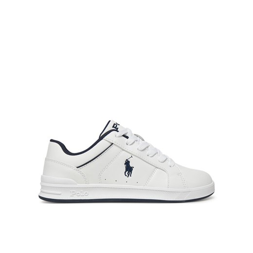 Sneakersy Polo Ralph Lauren Heritage RL02431101 Biały ze sklepu eobuwie.pl w kategorii Buty sportowe dziecięce - zdjęcie 182093099