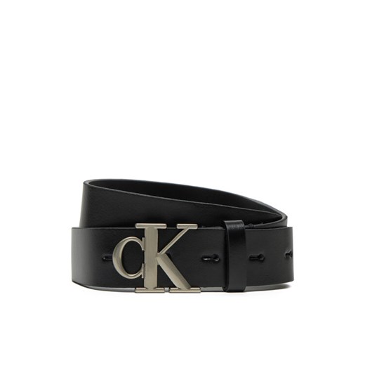 Pasek Damski Calvin Klein K60K612289 Czarny ze sklepu eobuwie.pl w kategorii Paski damskie - zdjęcie 182093145