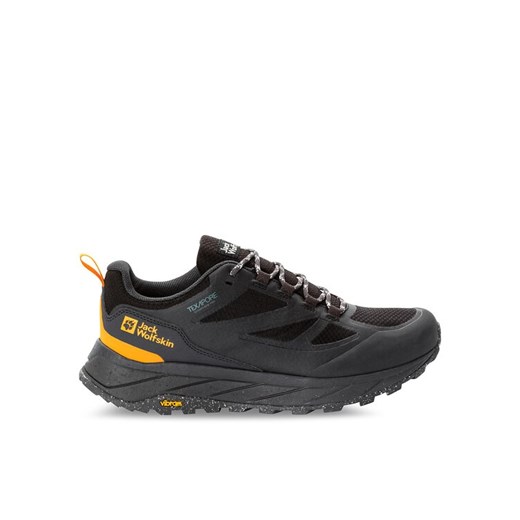 Trekkingi Jack Wolfskin Terraventure Texapore Low M 4051621 Czarny ze sklepu eobuwie.pl w kategorii Buty trekkingowe męskie - zdjęcie 182093195