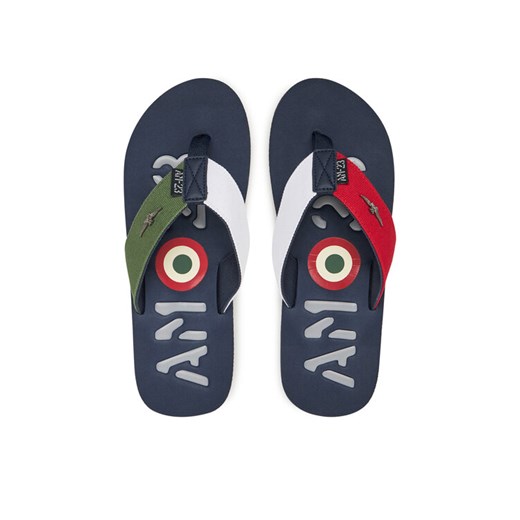 Japonki Aeronautica Militare 251SC310CT3594 Kolorowy ze sklepu eobuwie.pl w kategorii Klapki męskie - zdjęcie 182093225