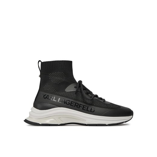 Sneakersy KARL LAGERFELD KL53141 Czarny ze sklepu eobuwie.pl w kategorii Buty sportowe męskie - zdjęcie 182093249