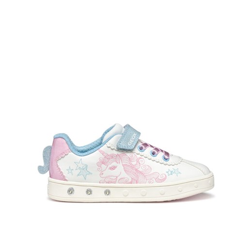 Sneakersy Geox J558WA 0BCKC C0406 S Biały ze sklepu eobuwie.pl w kategorii Buty sportowe dziecięce - zdjęcie 182093256