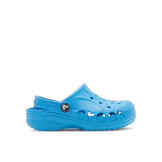 Klapki Crocs BAYA CLOG K 207013-456 Niebieski ze sklepu eobuwie.pl w kategorii Klapki dziecięce - zdjęcie 182093286