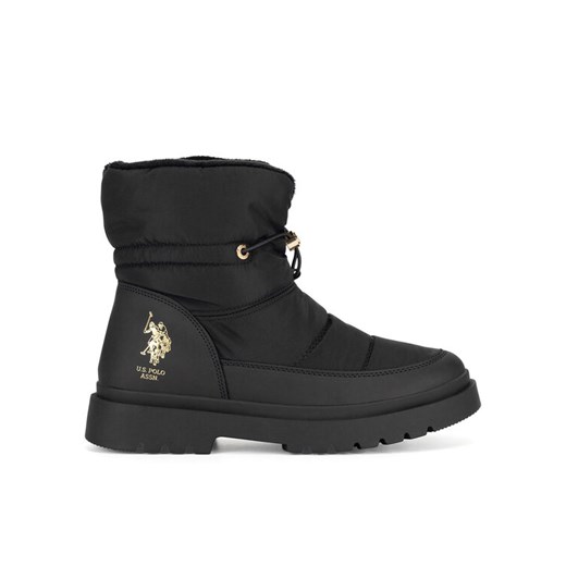 Botki U.S. Polo Assn. VIVIAN001K/DTY1 Czarny ze sklepu eobuwie.pl w kategorii Buty zimowe dziecięce - zdjęcie 182093287