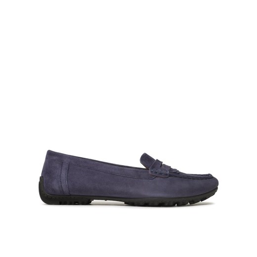 Mokasyny Geox D Kosmopolis + Grip D35RCA00021C4002 Granatowy ze sklepu eobuwie.pl w kategorii Mokasyny damskie - zdjęcie 182093348
