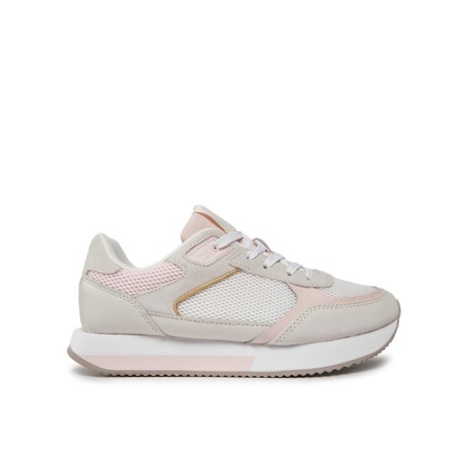 Sneakersy Tommy Hilfiger Essential Elevated Runner FW0FW07700 Szary Tommy Hilfiger 38 eobuwie.pl