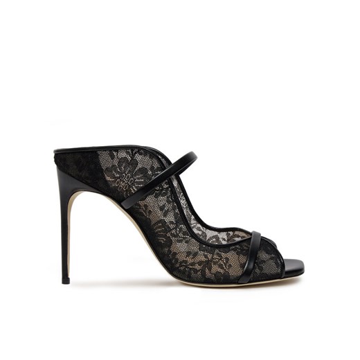Klapki MALONE SOULIERS Noah 90-16 Czarny ze sklepu eobuwie.pl w kategorii Klapki damskie - zdjęcie 182093449