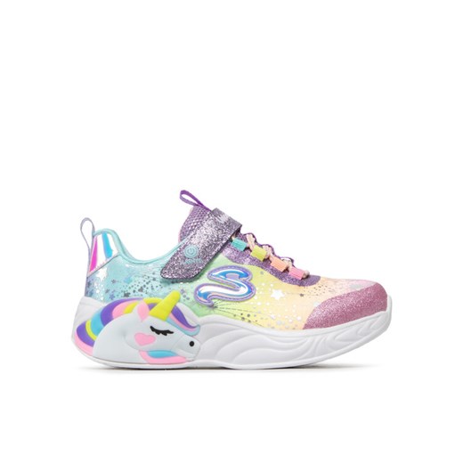 Sneakersy Skechers Unicorn Dreams 302311L/PRMT Kolorowy ze sklepu eobuwie.pl w kategorii Buty sportowe dziecięce - zdjęcie 182093476