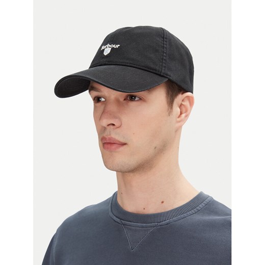 Czapka z daszkiem Barbour Cascade MHA0274BK11 Czarny ze sklepu eobuwie.pl w kategorii Czapki z daszkiem męskie - zdjęcie 182093548