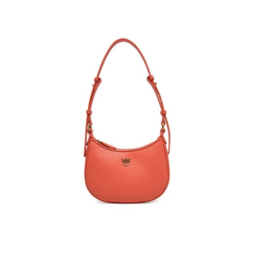 Torebka PINKO Half Moon Baby PE 25 PLTT 103538 A0F1 Koralowy ze sklepu eobuwie.pl w kategorii Torebki damskie - zdjęcie 182093569