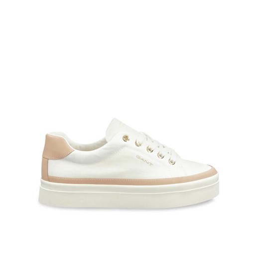 Sneakersy Gant Avona Sneaker 28538448 Biały ze sklepu eobuwie.pl w kategorii Trampki damskie - zdjęcie 182093675
