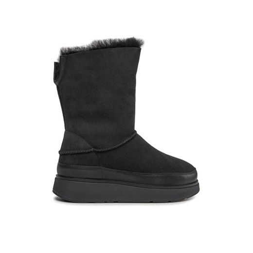 Śniegowce FitFlop Gen-Ff Shearling GO9-090 Czarny ze sklepu eobuwie.pl w kategorii Śniegowce damskie - zdjęcie 182093845