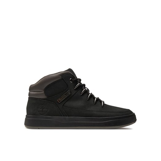 Sneakersy Timberland Davis Square Mid Hiker TB0A1UZK0011 Czarny ze sklepu eobuwie.pl w kategorii Buty sportowe męskie - zdjęcie 182094035