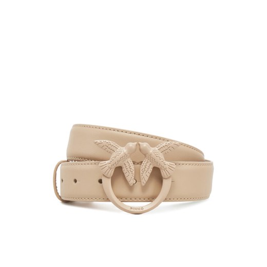 Pasek Damski PINKO Love Berry H3 Belt PE 25 PLT01 100125 A1K2 Beżowy ze sklepu eobuwie.pl w kategorii Paski damskie - zdjęcie 182094038