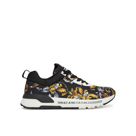 Sneakersy Versace Jeans Couture 78YA3SA1 Czarny ze sklepu eobuwie.pl w kategorii Buty sportowe męskie - zdjęcie 182094125