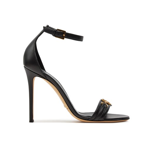Sandały Elisabetta Franchi SA-06L-46E2-V500 Czarny Elisabetta Franchi 40 eobuwie.pl