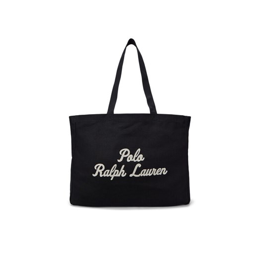 Torba Polo Ralph Lauren 405962436001 Czarny ze sklepu eobuwie.pl w kategorii Torby Shopper bag - zdjęcie 182094196