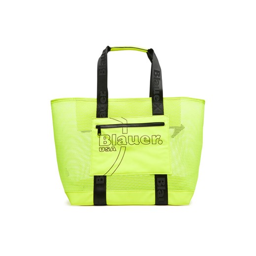 Torebka Blauer S5GOFAN01/BEA Żółty ze sklepu eobuwie.pl w kategorii Torby Shopper bag - zdjęcie 182094218