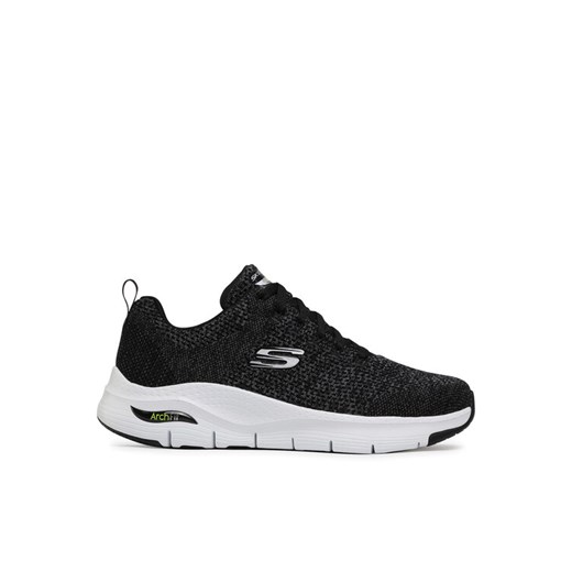 Sneakersy Skechers Paradyme 232041/BKW Czarny ze sklepu eobuwie.pl w kategorii Buty sportowe męskie - zdjęcie 182094248