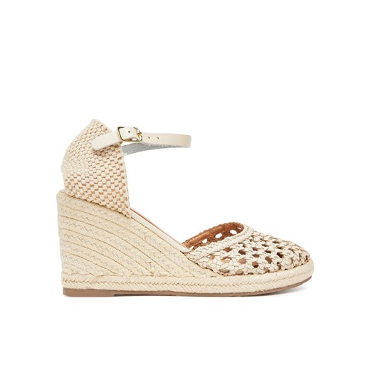 Espadryle Gioseppo Serignan 72281-P Beżowy ze sklepu eobuwie.pl w kategorii Espadryle damskie - zdjęcie 182094358