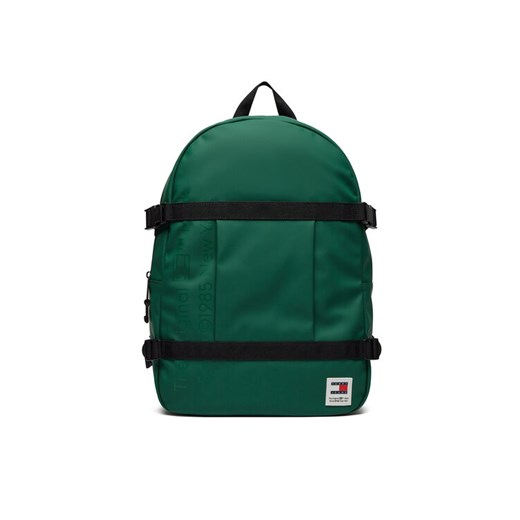 Plecak Tommy Jeans Tjm Daily + Sternum Backpack AM0AM11961 Zielony ze sklepu eobuwie.pl w kategorii Plecaki - zdjęcie 182094385