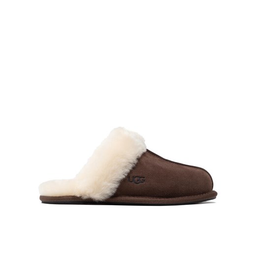 Kapcie Ugg W Scuffette II 1106872 Brązowy ze sklepu eobuwie.pl w kategorii Kapcie damskie - zdjęcie 182094388