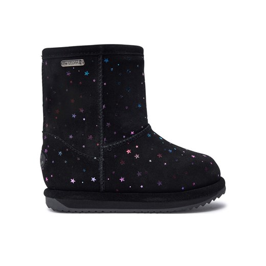 Śniegowce EMU Australia Sparkle Brumby K13100 Czarny ze sklepu eobuwie.pl w kategorii Buty zimowe dziecięce - zdjęcie 182094396
