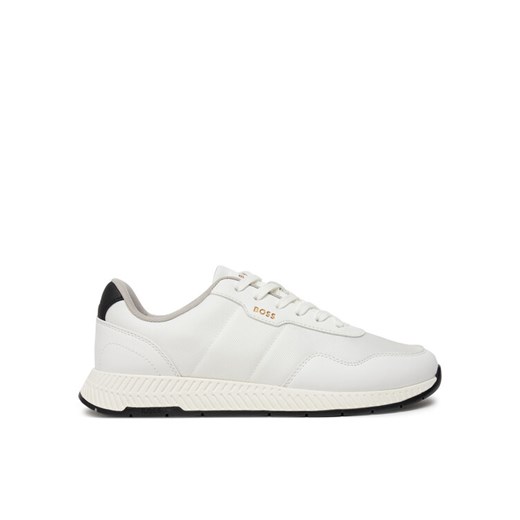 Sneakersy Boss Titanium Runn 50523180 Biały ze sklepu eobuwie.pl w kategorii Buty sportowe męskie - zdjęcie 182094419