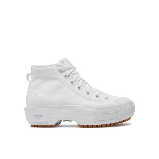 Sneakersy adidas Nizza Trek W GZ8858 Biały ze sklepu eobuwie.pl w kategorii Buty sportowe damskie - zdjęcie 182094446