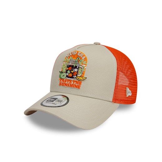 Czapka z daszkiem New Era Summer Patch 60595300 Beżowy ze sklepu eobuwie.pl w kategorii Czapki z daszkiem damskie - zdjęcie 182094466