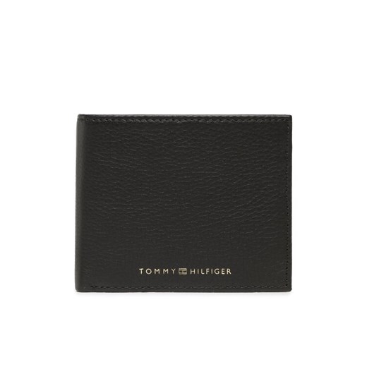 Mały Portfel Męski Tommy Hilfiger Th Premium Mini Cc Wallet AM0AM10606 Czarny ze sklepu eobuwie.pl w kategorii Portfele męskie - zdjęcie 182094536