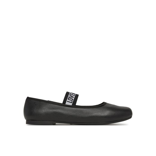 Baleriny LOVE MOSCHINO JA11071G0MIE0000 Czarny ze sklepu eobuwie.pl w kategorii Balerinki - zdjęcie 182094568