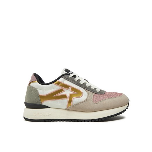 Sneakersy REPLAY GWS9O.000.C0003T Szary ze sklepu eobuwie.pl w kategorii Buty sportowe damskie - zdjęcie 182094796