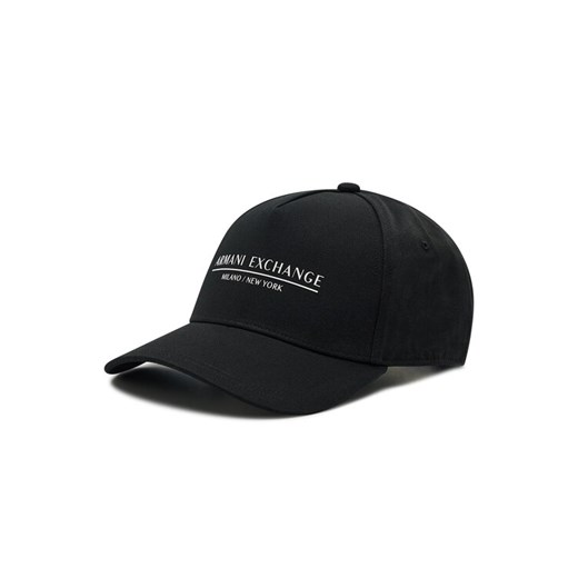 Czapka z daszkiem Armani Exchange 954202 CC150 00020 Czarny ze sklepu eobuwie.pl w kategorii Czapki z daszkiem damskie - zdjęcie 182094876