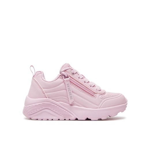 Sneakersy Skechers Uno Lite easy Zip 310387L/LTPK Różowy ze sklepu eobuwie.pl w kategorii Buty sportowe dziecięce - zdjęcie 182094919