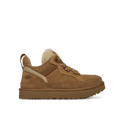Sneakersy Ugg M Lowmel 1170750 Brązowy ze sklepu eobuwie.pl w kategorii Buty sportowe męskie - zdjęcie 182094995