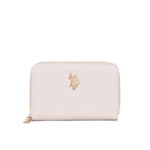 Portfel U.S. Polo Assn. BIUXT8383WVP Beżowy ze sklepu eobuwie.pl w kategorii Portfele damskie - zdjęcie 182095076