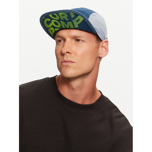 Czapka z daszkiem Compressport 5 Panel Light Cap CU00097B Niebieski ze sklepu eobuwie.pl w kategorii Czapki z daszkiem męskie - zdjęcie 182095157