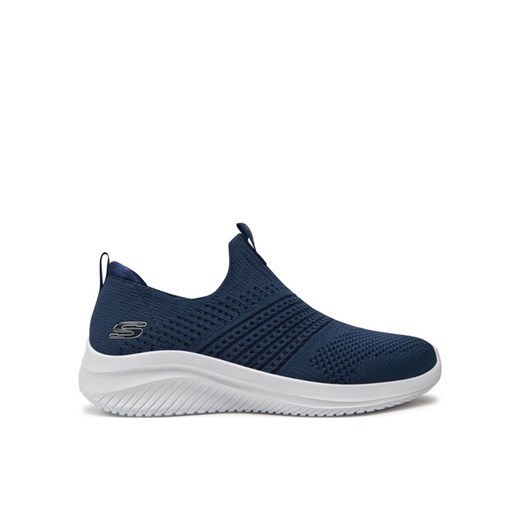 Sneakersy Skechers Ultra Flex 3.0-Classy Charm 149855/NVY Granatowy ze sklepu eobuwie.pl w kategorii Buty sportowe damskie - zdjęcie 182095259