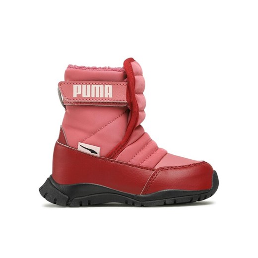 Śniegowce Puma Nieve WTR AC Inf 380746 04 Brązowy ze sklepu eobuwie.pl w kategorii Buty zimowe dziecięce - zdjęcie 182095339