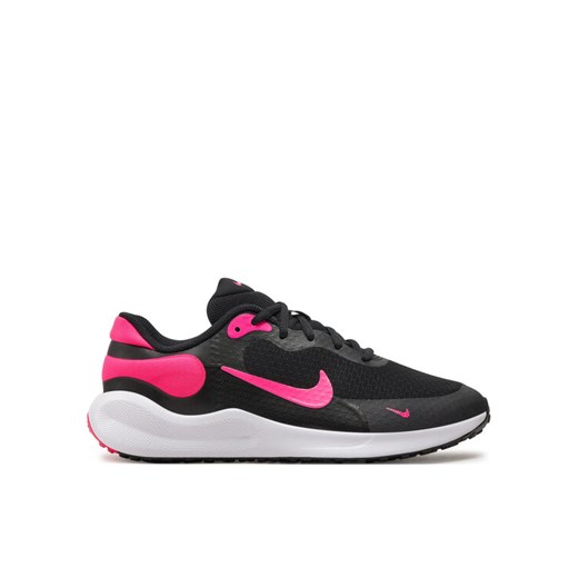Buty do biegania Nike Revolution 7 (GS) FB7689 002 Czarny ze sklepu eobuwie.pl w kategorii Buty sportowe dziecięce - zdjęcie 182095399