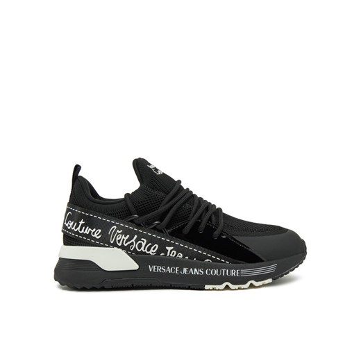 Sneakersy Versace Jeans Couture 78VA3SA8 Czarny ze sklepu eobuwie.pl w kategorii Buty sportowe damskie - zdjęcie 182095427