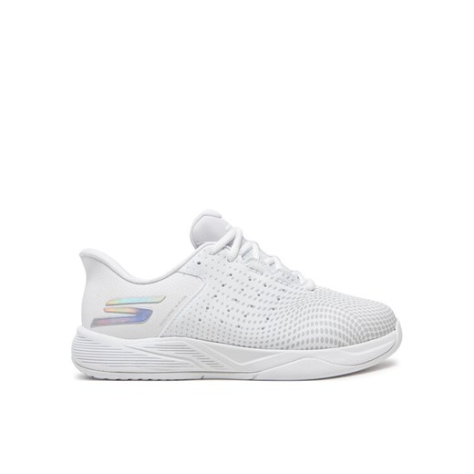 Sneakersy Skechers Viper Court Reload 172101 WHT Biały ze sklepu eobuwie.pl w kategorii Buty sportowe damskie - zdjęcie 182095429