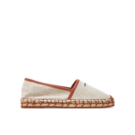 Espadryle Emporio Armani X3S033 XR136 A102 Beżowy Emporio Armani 35 eobuwie.pl