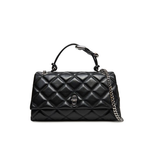 Torebka Marc Jacobs The Quilted Dual Convertible Shoulder Bag 2S5HCR007H02 Czarny ze sklepu eobuwie.pl w kategorii Torebki damskie - zdjęcie 182095489