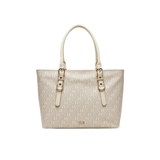 Torebka TOUS Buckles Silhouette 2002201901 Beżowy ze sklepu eobuwie.pl w kategorii Torby Shopper bag - zdjęcie 182095528