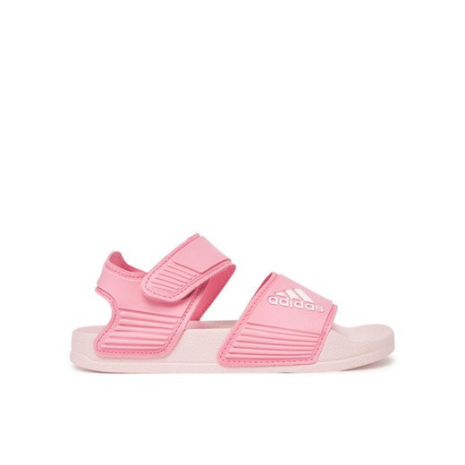 Sandały adidas adilette IH3634 Różowy ze sklepu eobuwie.pl w kategorii Sandały dziecięce - zdjęcie 182095617